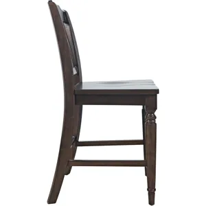 Winchester Classic Farmhouse Slatback Counter Stools Set Of 2