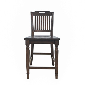 Winchester Classic Farmhouse Slatback Counter Stools Set Of 2