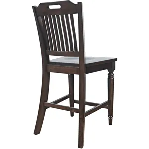 Winchester Classic Farmhouse Slatback Counter Stools Set Of 2