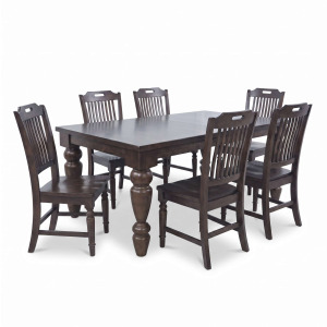Winchester Classic Farmhouse Rectangular 7-Piece Dining Set With Extension Table