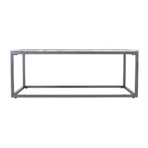 Wynn 48\" Modern Luxe Solid Marble Coffee Table