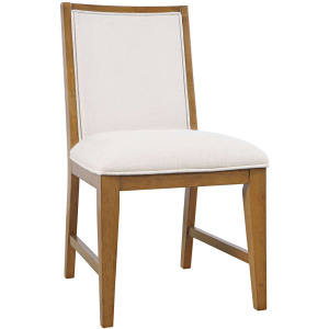 Sierrafina 5-Piece Modern Rustic 66-Inch Sintered Stone Dining Set With Upholstered Chairs