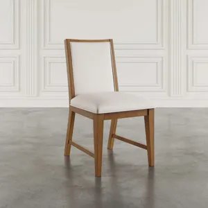 Sierrafina Modern Rustic Upholstered Dining Chairs Set Of 2