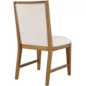 Sierrafina Modern Rustic Upholstered Dining Chairs Set Of 2