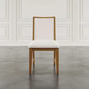 Sierrafina Modern Rustic Upholstered Dining Chairs Set Of 2