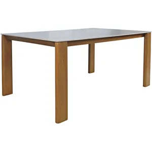 Sierrafina Modern Rustic 66-Inch Sintered Stone Dining Table