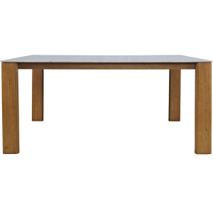 Sierrafina Modern Rustic 66-Inch Sintered Stone Dining Table