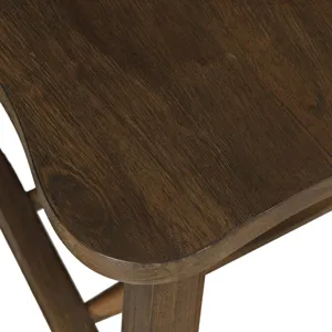 Sierrafina Modern Rustic Hoop-Back Dining Chairs Set Of 2