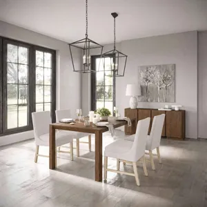 Carsons Modern Transitional Upholstered Dining Chair Set Of 2