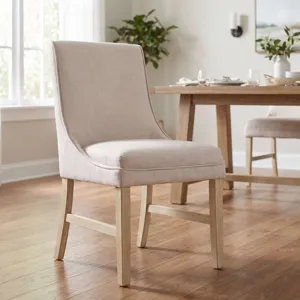 Carsons Modern Transitional Upholstered Dining Chair Set Of 2