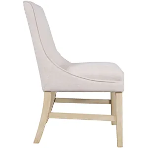 Carsons Modern Transitional Upholstered Dining Chair Set Of 2