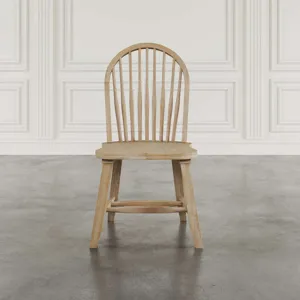 Sierrafina Modern Rustic Hoop-Back Dining Chairs Set Of 2