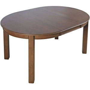 Carsons Modern Transitional 5-Piece Round Dining Set With Easley Chairs