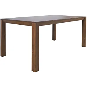 Carsons Modern Transitional 72 Inch Rectangular Extension Dining Table