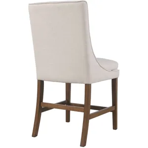 Carsons Modern Transitional Upholstered Counter Barstool Set Of 2