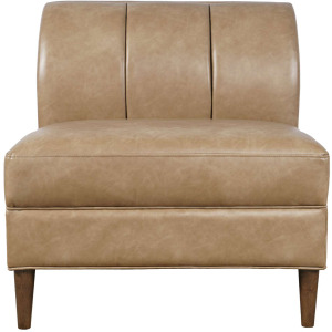 Ruston Modern Banquette Faux Leather Sectional One Seat Bench