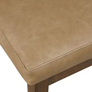 Ruston Modern Faux Leather Dining Chair Set Of 2