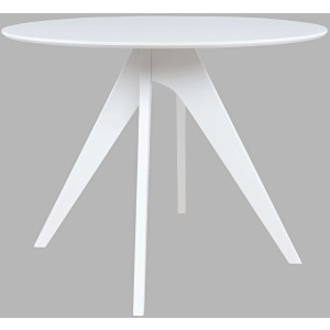 Axis Mid-Century Modern 47-Inch Round Cross-Base Counter Height Dining Table
