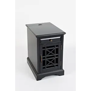 Craftsman USB Charging Chairside End Table