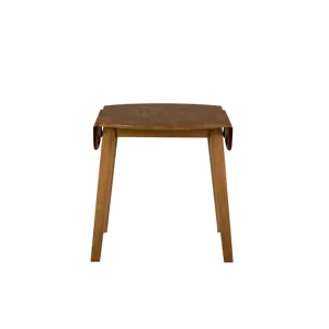 Simplicity Solid Wood Classic Round Drop-Leaf Table