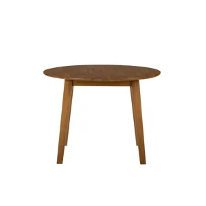 Simplicity Solid Wood Classic Round Drop-Leaf Table