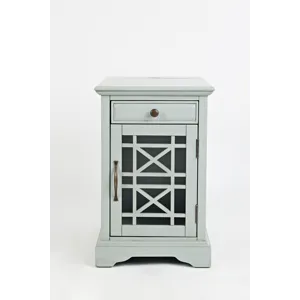 Craftsman USB Charging Chairside End Table