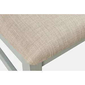 Craftsman Slat-Back Upholstered Desk Chair