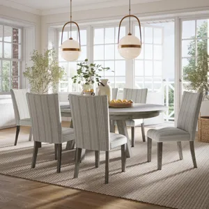 Telluride Round Ext Dining Table - Base Only