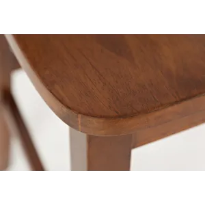 Simplicity Solid Wood Classic X-Back Counter Stool(Set Of 2)