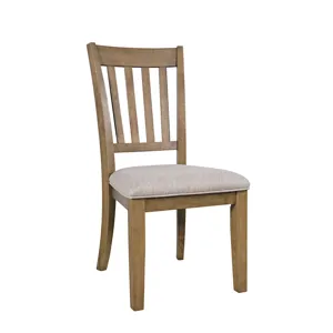 Brentwood Modern Transitional Slatback Dining Chair Set Of 2