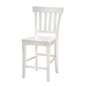 Madaket Solid Reclaimed Pine Rustic 60\" Dining Set With Four Counter Height Barstools