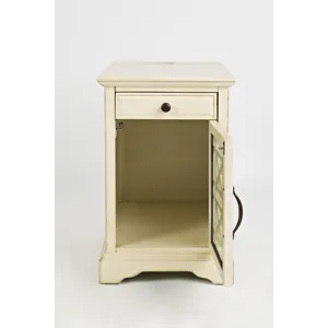 Craftsman USB Charging Chairside End Table