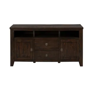 Kona Grove Distressed Rustic Solid Wood 60\" Media Unit