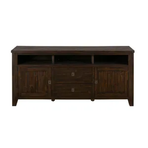 Kona Grove Distressed Rustic Solid Wood 70\" Media Unit