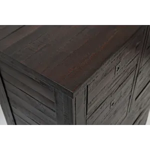 Kona Grove Distressed Rustic Solid Acacia Chest Of Drawers