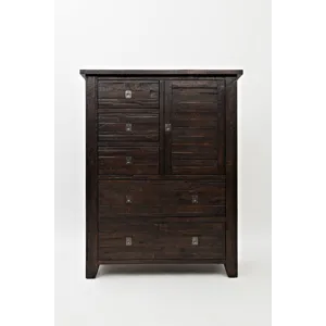 Kona Grove Distressed Rustic Solid Acacia Chest Of Drawers