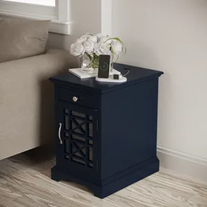 Craftsman USB Charging Chairside End Table