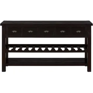 Prospect Creek Pine 60 Wine RackServer