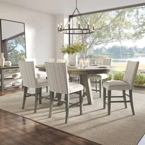 Telluride Round Ext Counter Table - Base Only