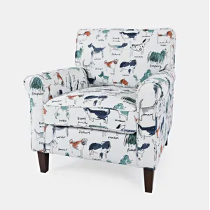 Baxter Puppy Upholstered Classic Traditional Accent Chair