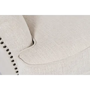 Bryson Transitional Upholstered Accent Chair With Nailhead Trim