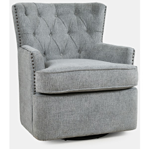 Bryson Swivel Accent Chair - Ash