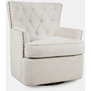 Bryson Swivel Accent Chair - Oat