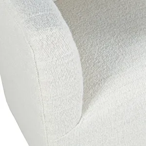 Everly Boucle Modern Transitional Swivel Accent Chair