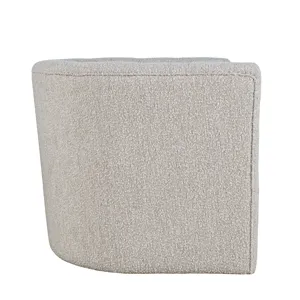 Everly Boucle Modern Transitional Swivel Accent Chair