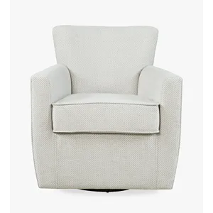 Blakely Harper Contemporary Traditional Swivel Accent Chair