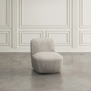 Josie Upholstered Contemporary Casual Swivel Accent Chair