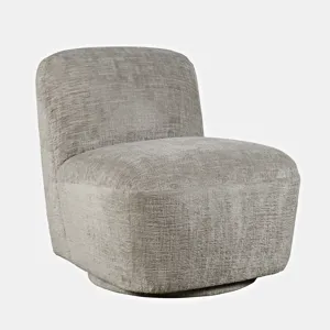 Josie Upholstered Contemporary Casual Swivel Accent Chair