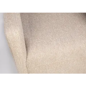 Lexy Modern Sculpted Curved Upholstered Swivel Accent Chair