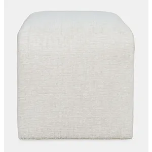 Sophia Modern Luxury Curved Upholstered Waterfall Jacquard Petite Ottoman Bench Set Of 2